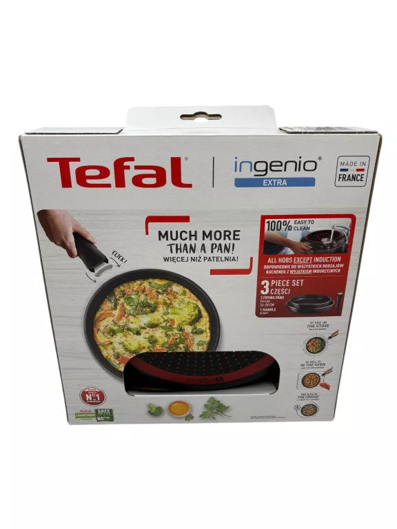 PATELNIE TRADYCYJNE TEFAL INGENIO 24 CM NON-STICK (NIEPRZYWIERAJĄCA)