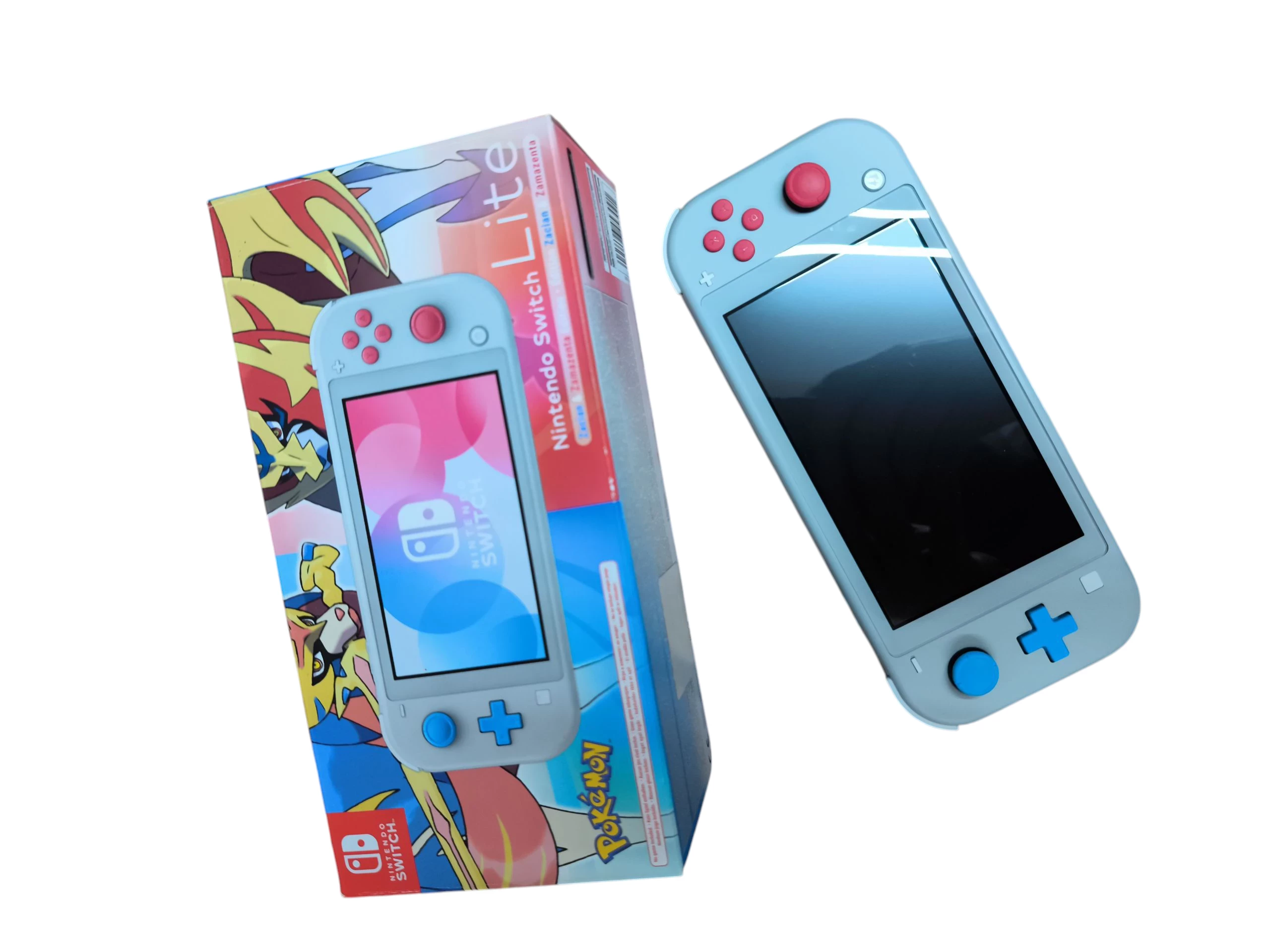 KONSOLA NINTENDO SWITCH LITE POKEMON ZACIAN AND ZAMAZENTA