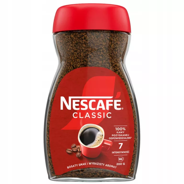 KAWA ROZPUSZCZALNA NESCAFE CLASSIC 200G 01/2027