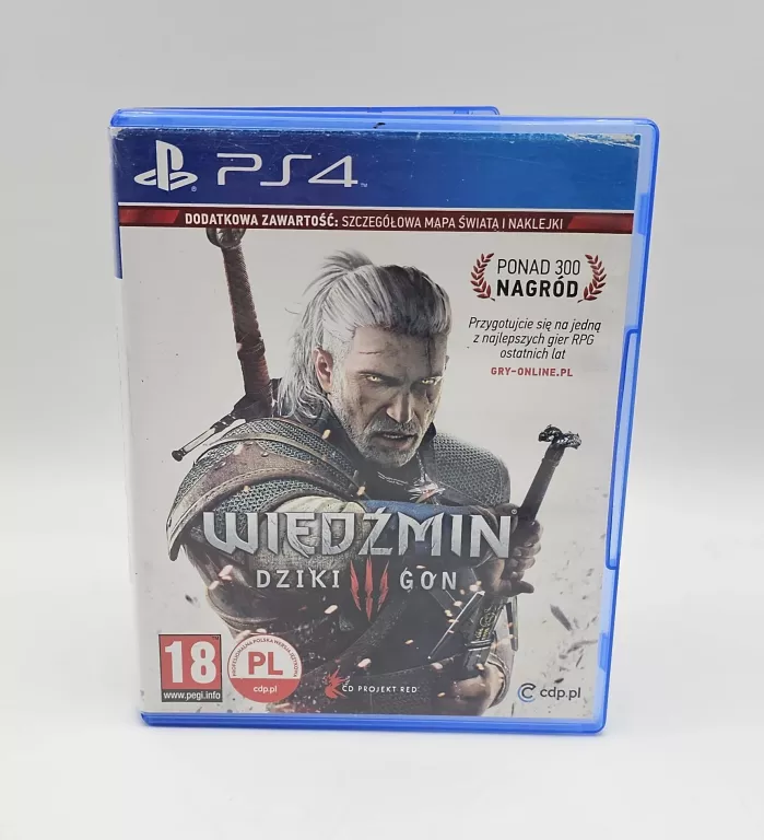 GRA PS4 WIEDŹMIN III DZIKI GON