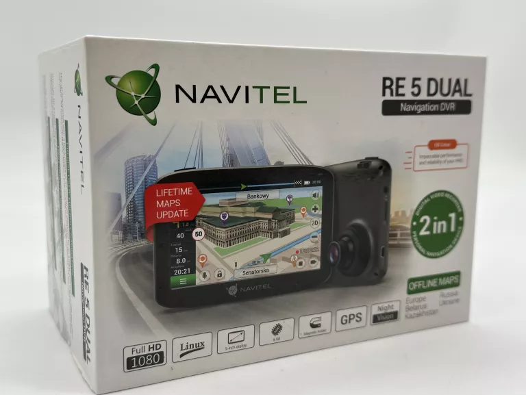 NAWIGACJA NAVITEL RE 5 DUAL Z KAMERA