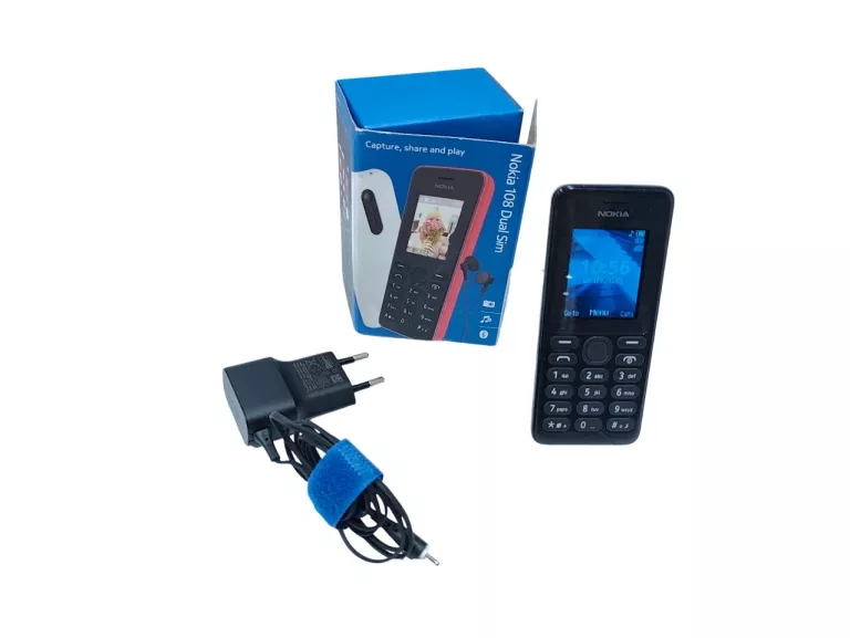 TELEFON NOKIA 108 DUAL SIM KOMPLET