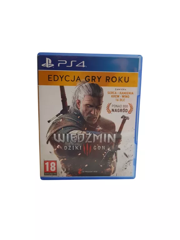 GRA PS4 WIEDŹMIN DZIKI GON III