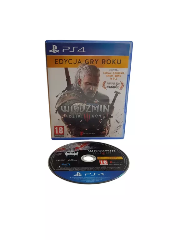 GRA PS4 WIEDŹMIN DZIKI GON III