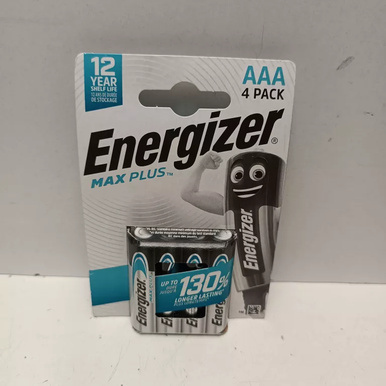 BATERIA ENERGIZER MAX PLUS AAA R03 4 SZTUKI