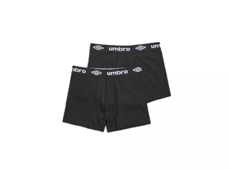 BOKSERKI CLASSIC 2 PACK UMBRO CZARNE L