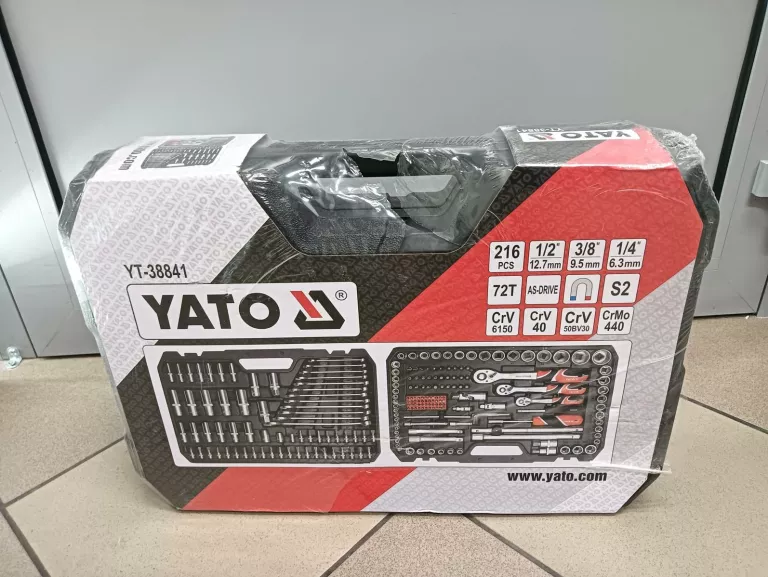 ZESTAW NARZĘDZI YATO YT-38841 216 ELEMENTÓW