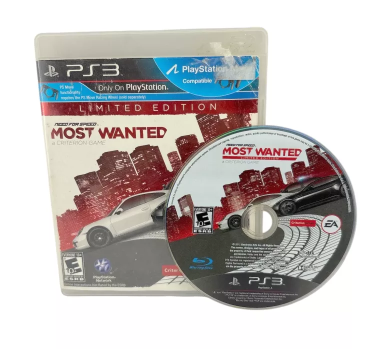 GRA NA PS3 NEED FOR SPEED MOST WANTED