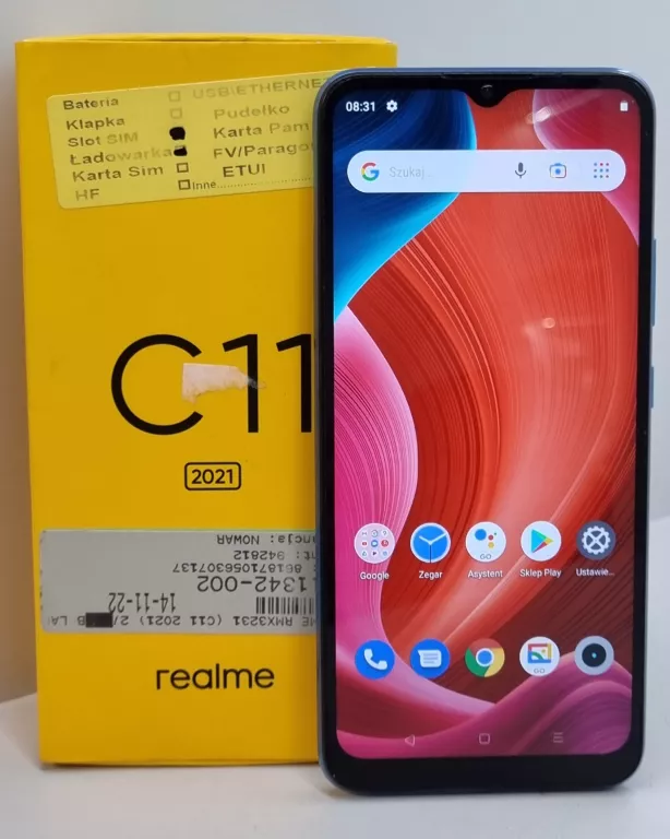 REALME C11 2021 RMX3231 - 2GB/32GB - LAKE BLUE