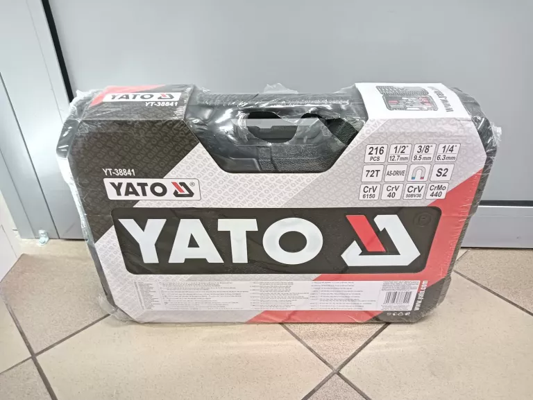 ZESTAW NARZĘDZI YATO YT-38841 216 ELEMENTÓW