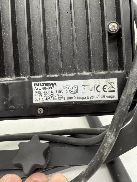 NASWIETLACZ LED 4000K BILTEMA LAMPA LED