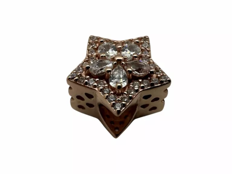 ŚLICZNY CHARMS POZŁACANA GWIAZDA PR 925