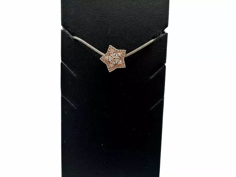 ŚLICZNY CHARMS POZŁACANA GWIAZDA PR 925