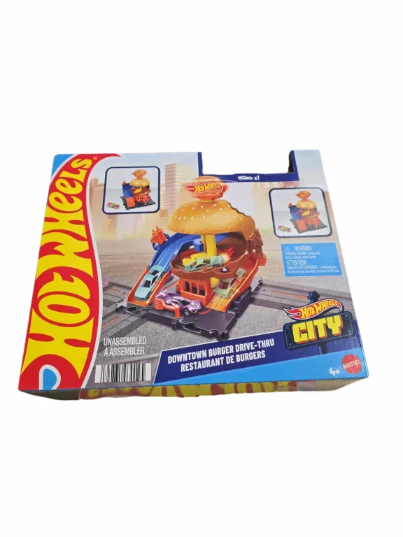HOTWHEELS HAMBURGER ZESTAW