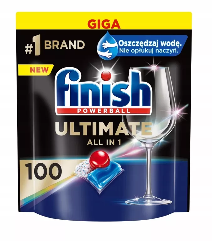 FINISH POWERBALL QUANTUM ALL IN ONE LEMON 100 SZT.