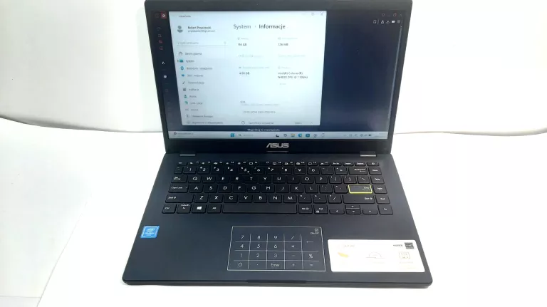 LAPTOP ASUS L410M 14" INTEL CELERON N4020 4GB 128GB SSD
