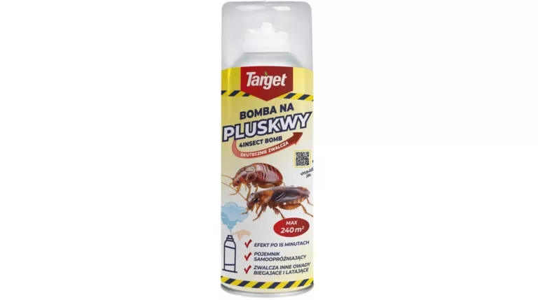 TARGET BOMBA NA PLUSKWY OWADY BIEGAJĄCE PRUSAKI KARALUCHY RYBIKI 400ML