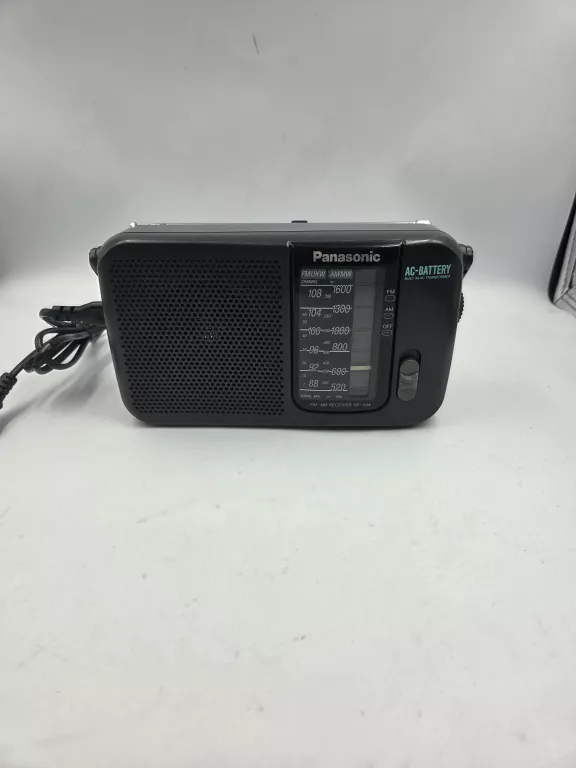 RADIO SIECIOWO-BATERYJNE AM, FM PANASONIC RF-544