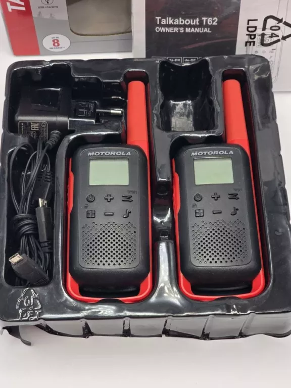 KRÓTKOFALÓWKI MOTOROLA T62 KOMPLET