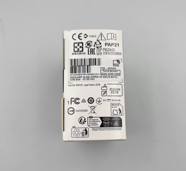 LAMPKA CZOŁOWA FORCLAZ HL900 600 LUMENÓW