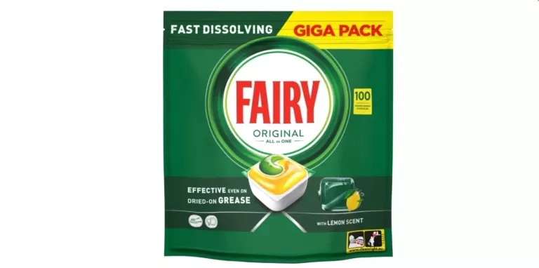 FAIRY ORIGINAL ALL-IN-1 KAPSUŁKI ZMYWARKI 100SZT