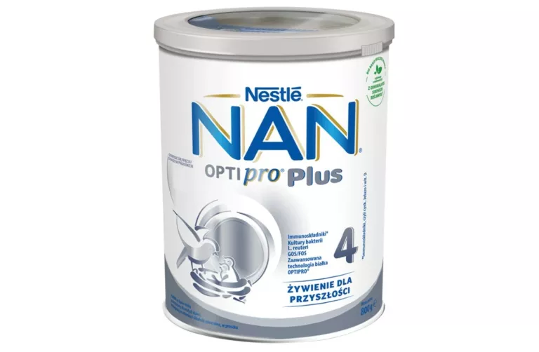 MLEKO MODYFIKOWANE NAN OPTIPRO PLUS 4 DLA DZIECI PO 2. ROKU 800 G
