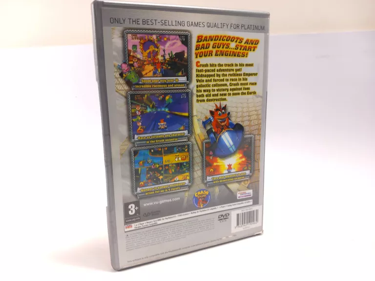 LEGENDARNA GRA NA PS2 -  CRASH NITRO KART