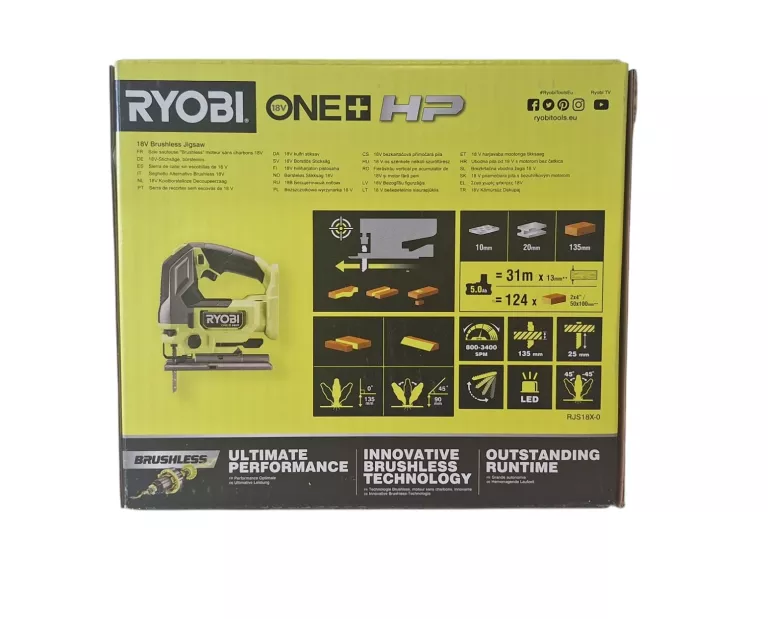 WYRZYNARKA RJS18X-0 RYOBI 18V BODY