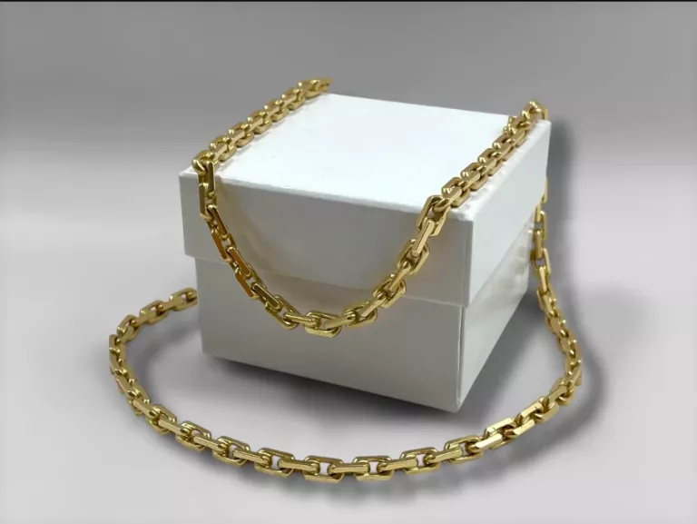 PIĘKNY ZŁOTY ŁAŃCUCH ANKIER 585 75,05G