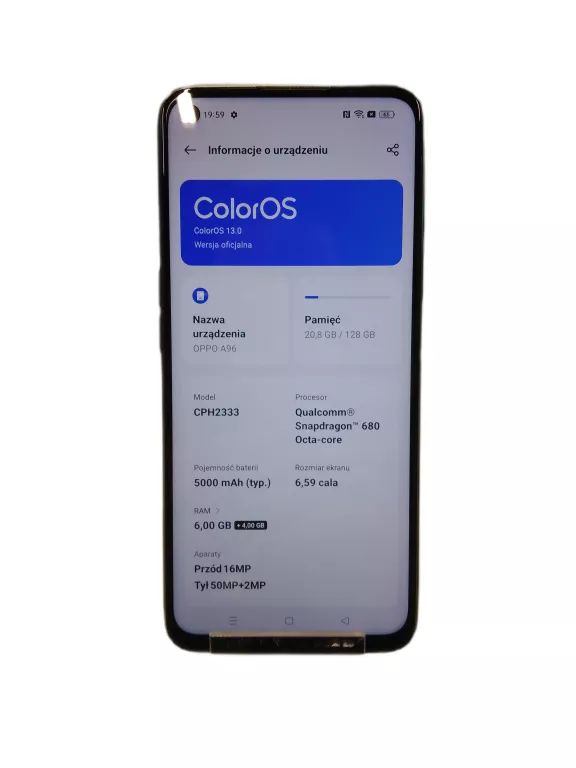 TELEFON OPPO A96 6/128GB