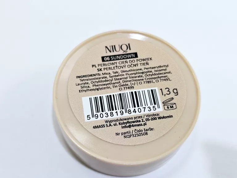 CIEŃ DO POWIEK NIUQI GLOW 06