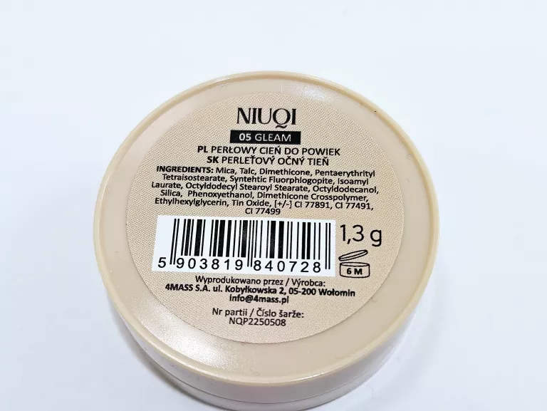 CIEŃ DO POWIEK NIUQI GLOW 05