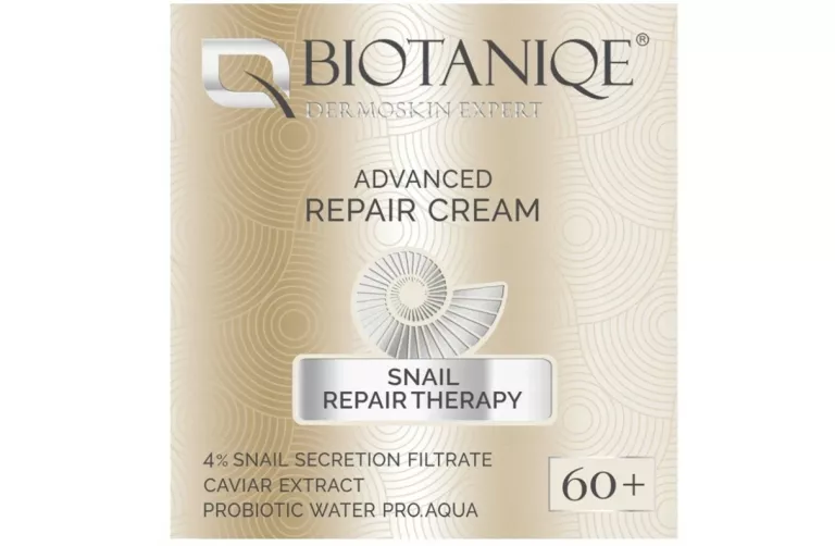 BIOTANIQE TERAPIA ŚLUZEM ŚLIMAKA SKONCENTROWANY KREM NAPRAWCZY 60+, 50 ML