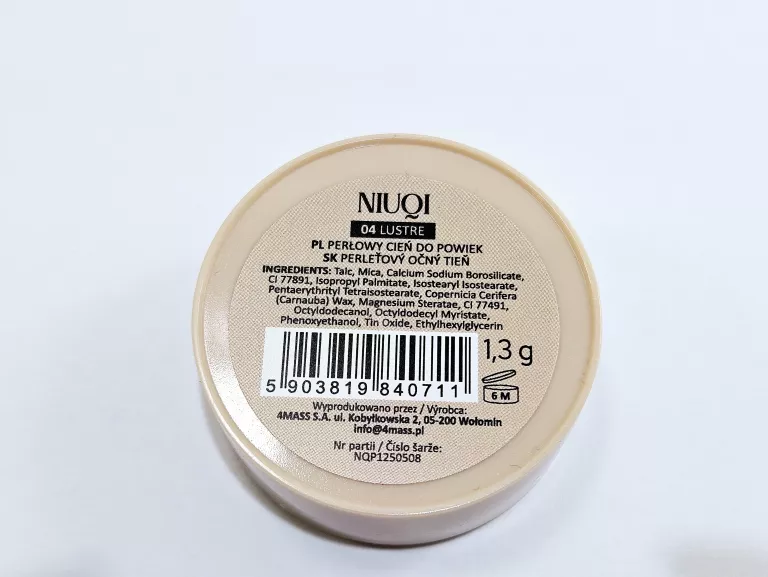 CIEŃ DO POWIEK NIUQI GLOW 04