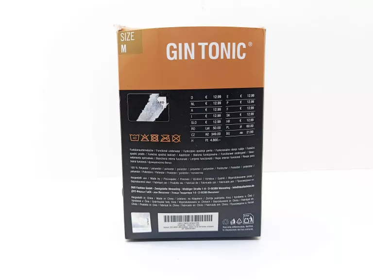 MĘSKA KOSZULKA HYDRO THERM PRO2 GIN TONIC