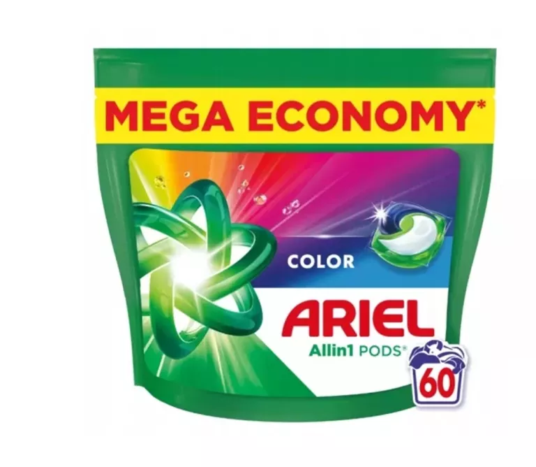ARIEL COLOR ALLIN1, KAPSUŁKI DO PRANIA, 60 PRAŃ