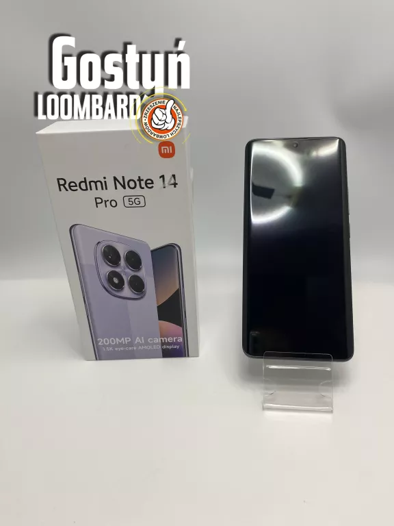 TELEFON REDMI NOTE 14 PRO 5G 8GB 256 GB IDEAŁ !!!