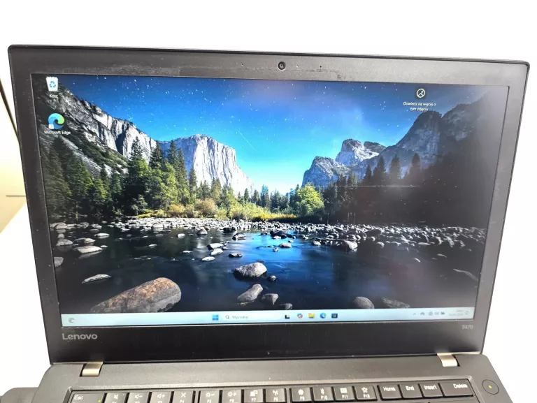 LAPTOP LENOVO THINKPAD INTEL I5--6300 16GB RAM SSD WIN 11 PRO ZASILACZ 90W