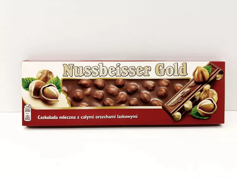 NUSSBEISSER CZEKOLADA MLECZNA Z ORZECHAMI 220 G