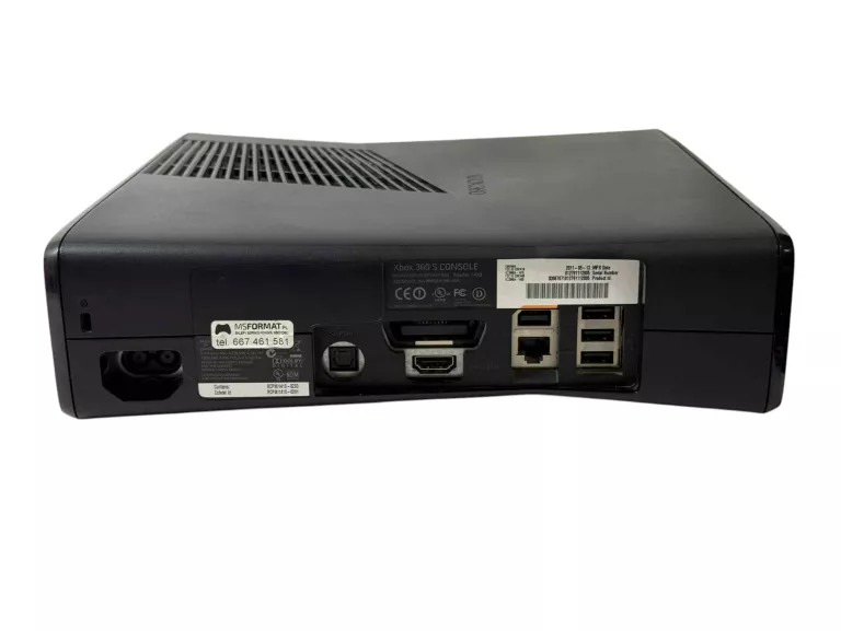 KONSOLA MICROSOFT XBOX 360 E CZARNY