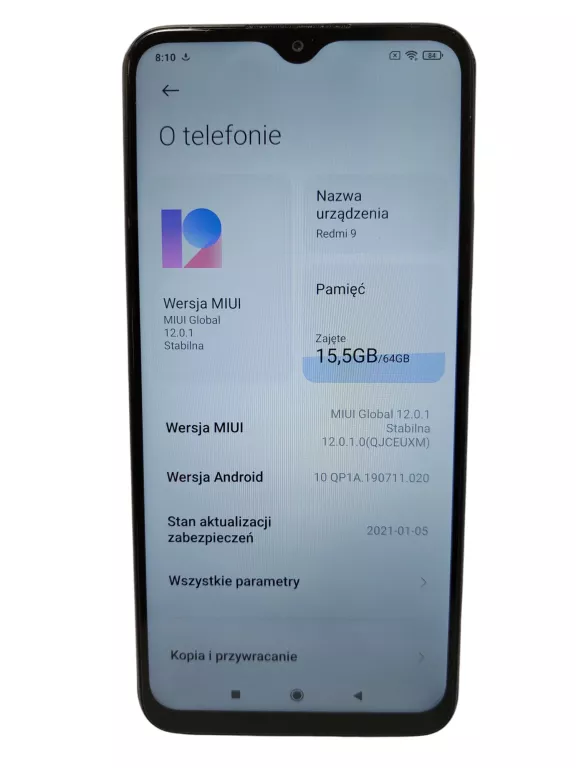 TELEFON XIAOMI REDMI 9