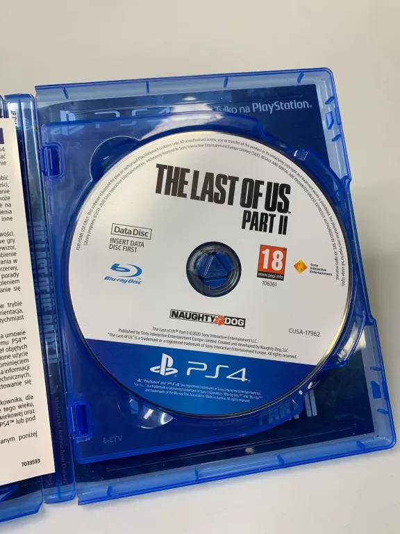 GRA NA PS4 THE LAST OF US PART 2