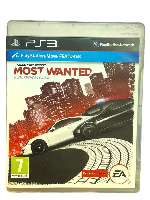 NEED FOR SPEED MOST WANTED PS3