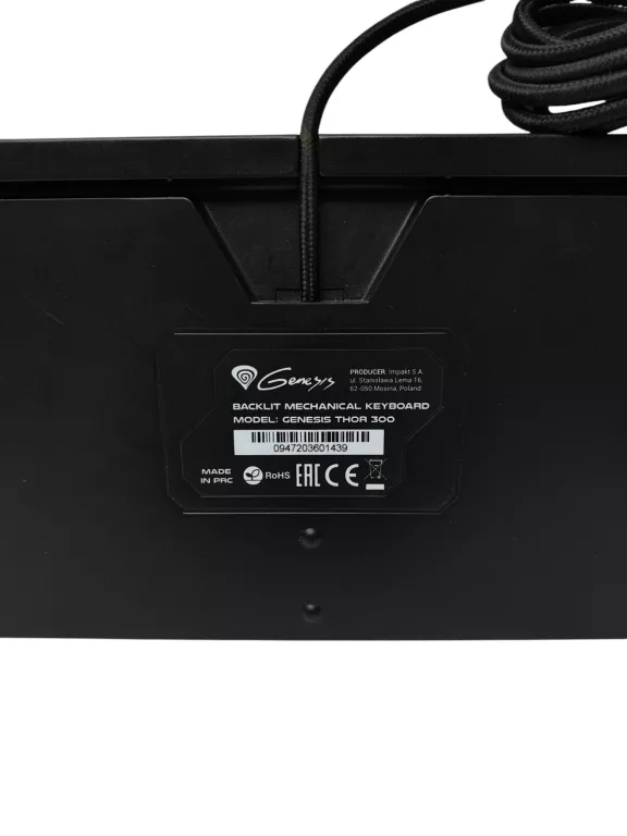KLAWIATURA GENESIS THOR 300