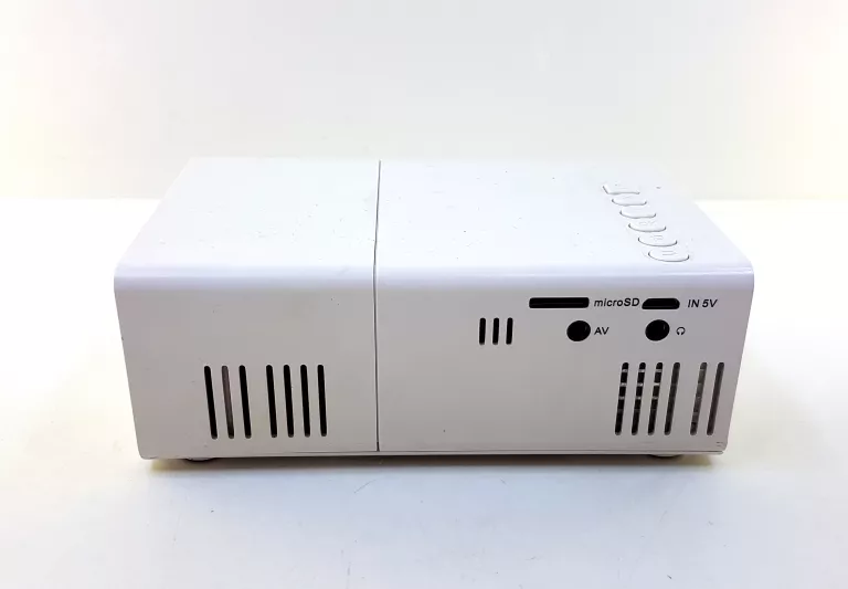 MINI PROJEKTOR MULTIMEDIALNY LED HD USB MICRO SD GŁOŚNIK 2W YG300