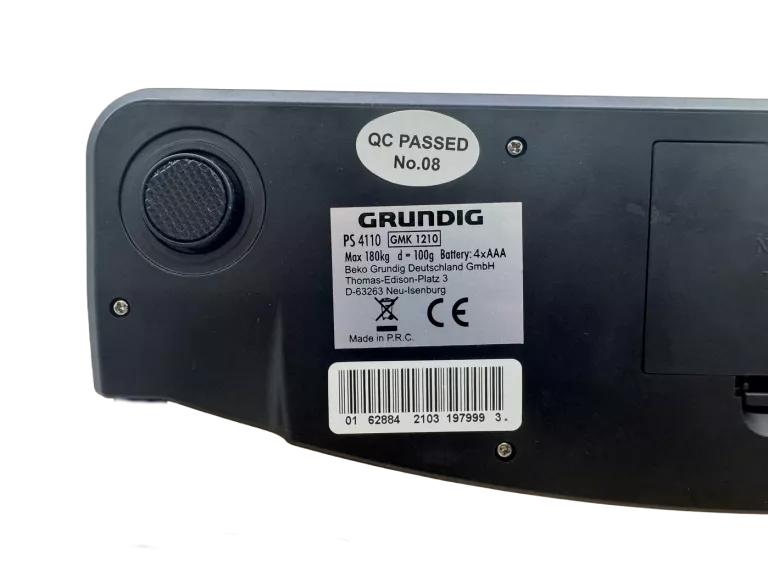WAGA ŁAZIENKOWA GRUNDIG PS 4110