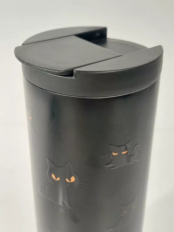 STARBUCKS KUBEK TERMICZNY 473ML HALLOWEEN LIMITOWANY Z KOTAMI TERMOS