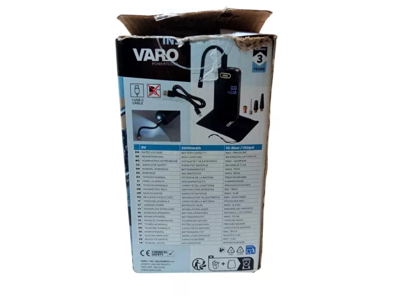 POMPKA ELEKTRYCZNA VARO VAR10077/25