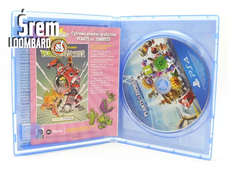 GRA PLANTS VS ZOMBIES BATTLE FOR NEIGHBORVILLE NA PS4, BDB STAN!