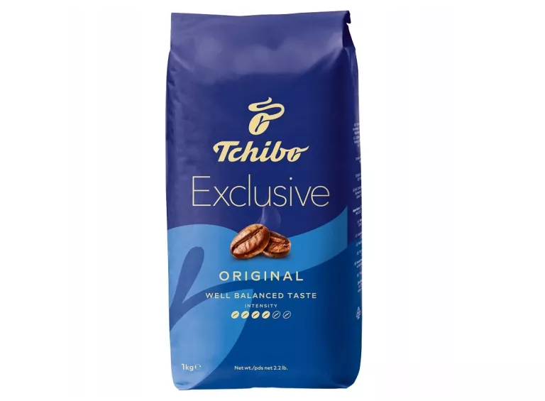 TCHIBO EXCLUSIVE 1 KG KAWA ZIARNISTA